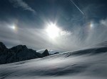 41 'Cani del sole' (Parelio) sul Cimon della Bagozza